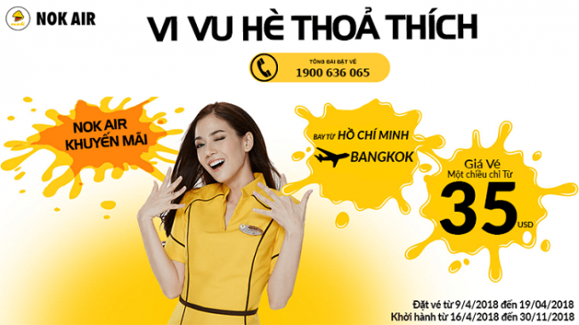 Khuyến mại Nok Air Khuyến mại Nok Air