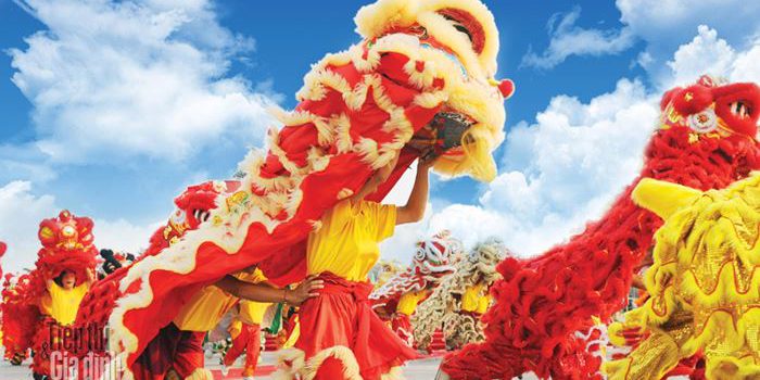 Những màn múa lân nghệ thuật Những màn múa lân nghệ thuật