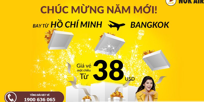 KM-NOK Khuyến mãi năm mới của Nok Air