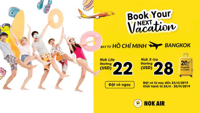 km-nok-17-4 Khuyến mãi từ Nok Air chỉ 28 USD từ Hồ Chí Minh đi BangKok
