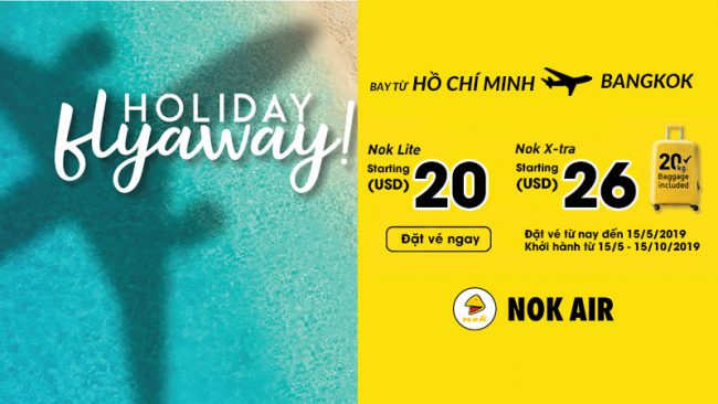 km-nok-13-5 Tận hưởng kỳ nghỉ cùng Nok Air với khuyến mãi chỉ từ 20 USD